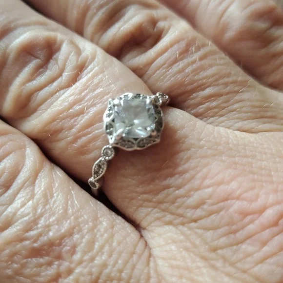 STERLING SILVER VINTAGE RING - Picture 2 of 5